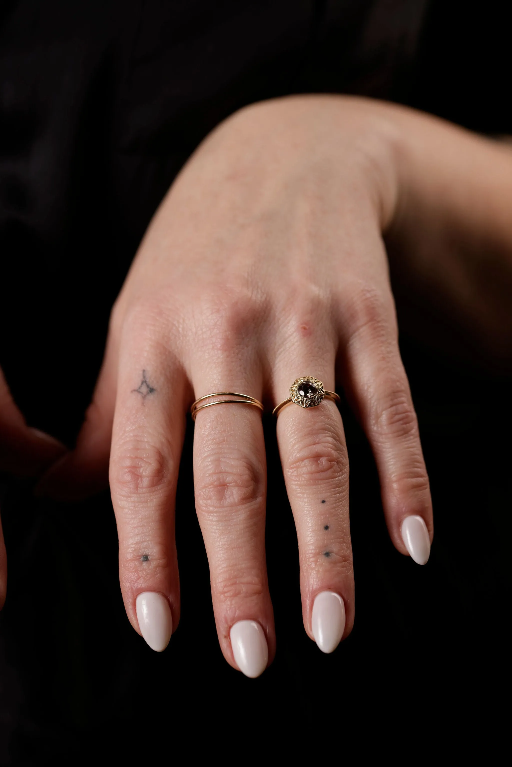 Champagne Diamond Frida Ring