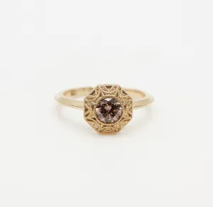 Champagne Diamond Frida Ring
