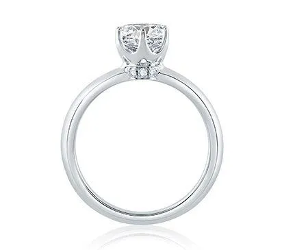 Classic Six Prong Solitaire Engagement Ring