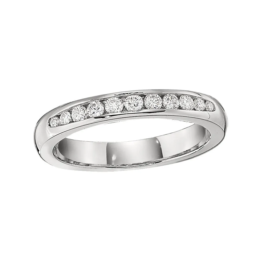 Classic Tapered Channel Set Engagement Rings