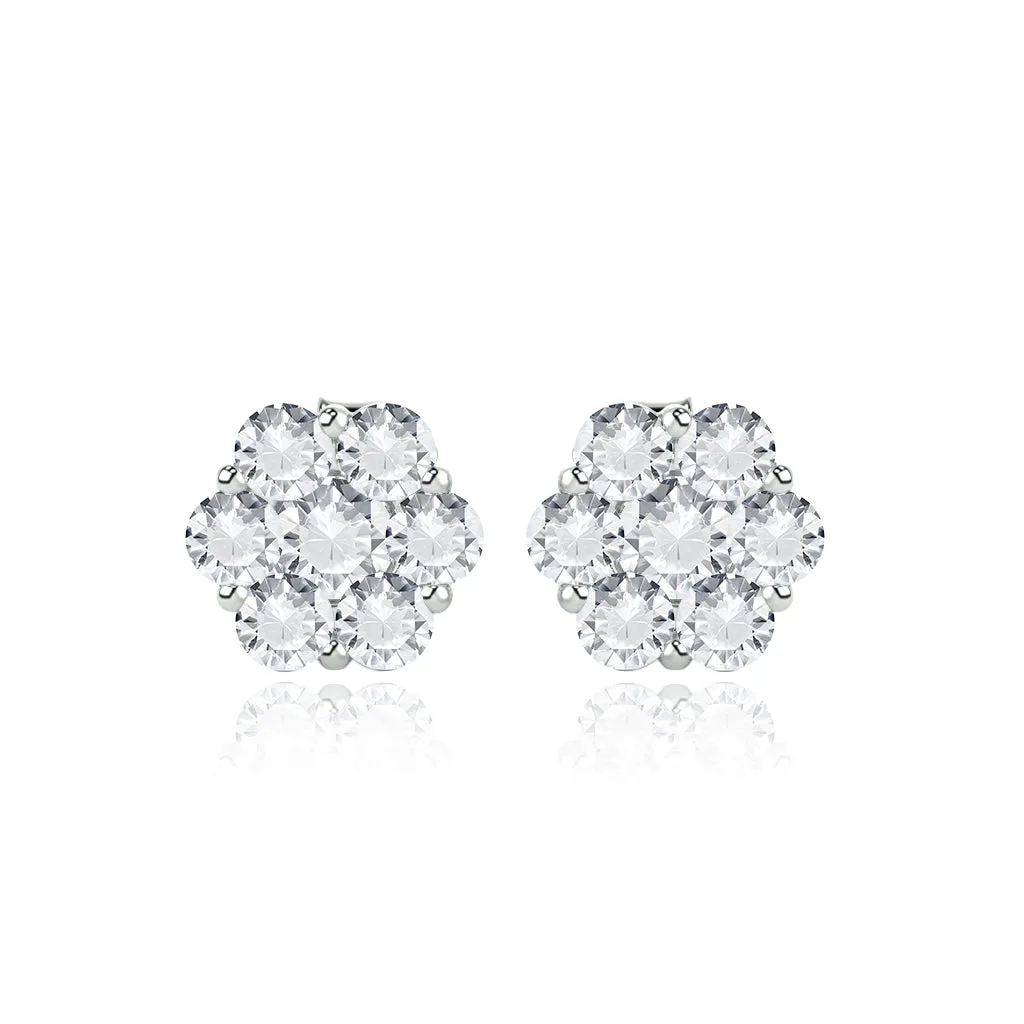 Cluster Diamond Studs