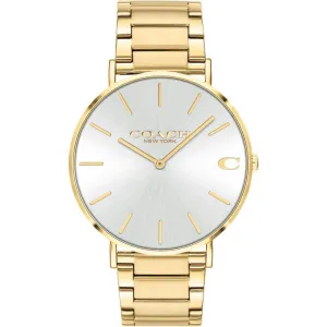 Coach Charles Gold Steel Men's Watch 14602430