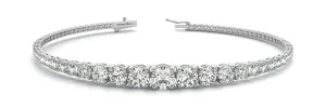 Dégrade Classic Brilliant cut Diamonds Bracelet