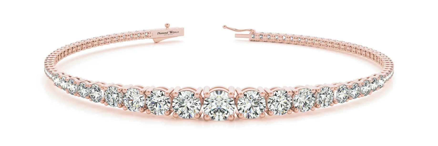 Dégrade Classic Brilliant cut Diamonds Bracelet