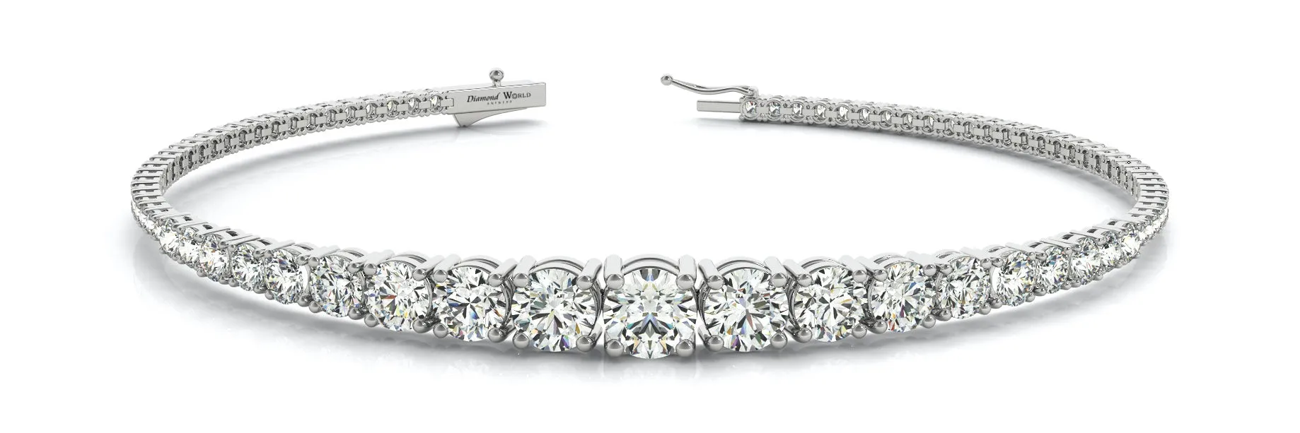 Dégrade Classic Brilliant cut Diamonds Bracelet