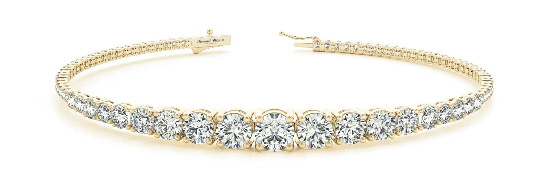 Dégrade Classic Brilliant cut Diamonds Bracelet