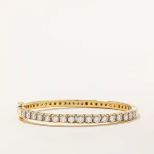 Diamond Bangle | 2.55ctw VS1/VS2 I/J | 7" |