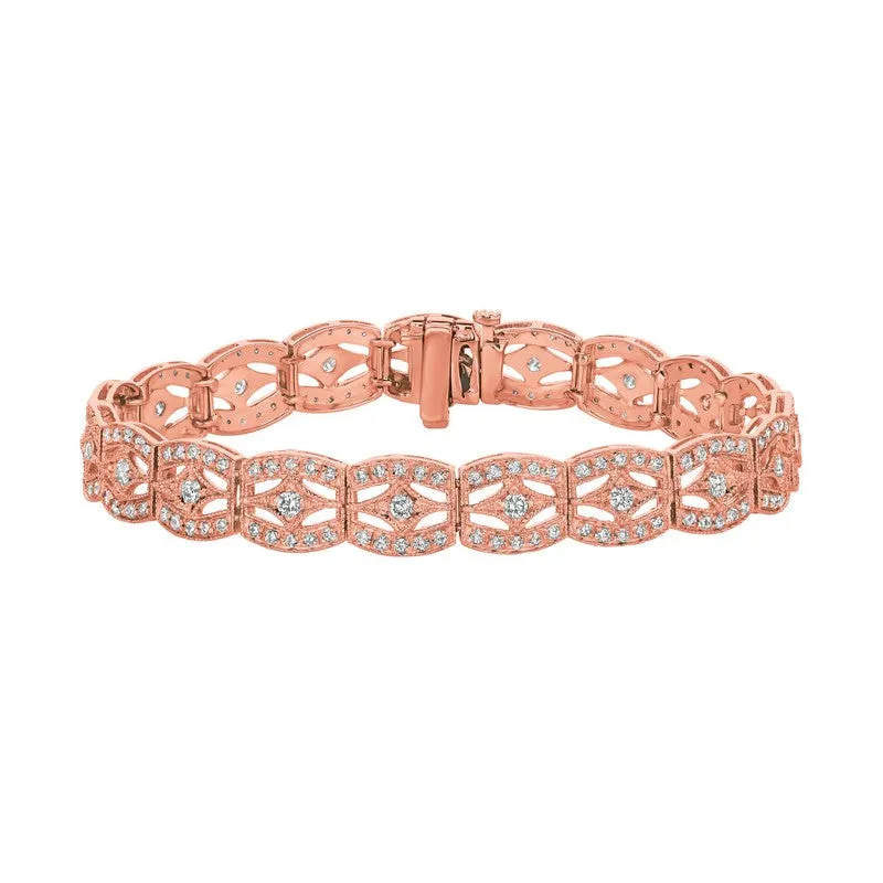 DIAMOND BRACELET 14K GOLD (1.75 CTW)