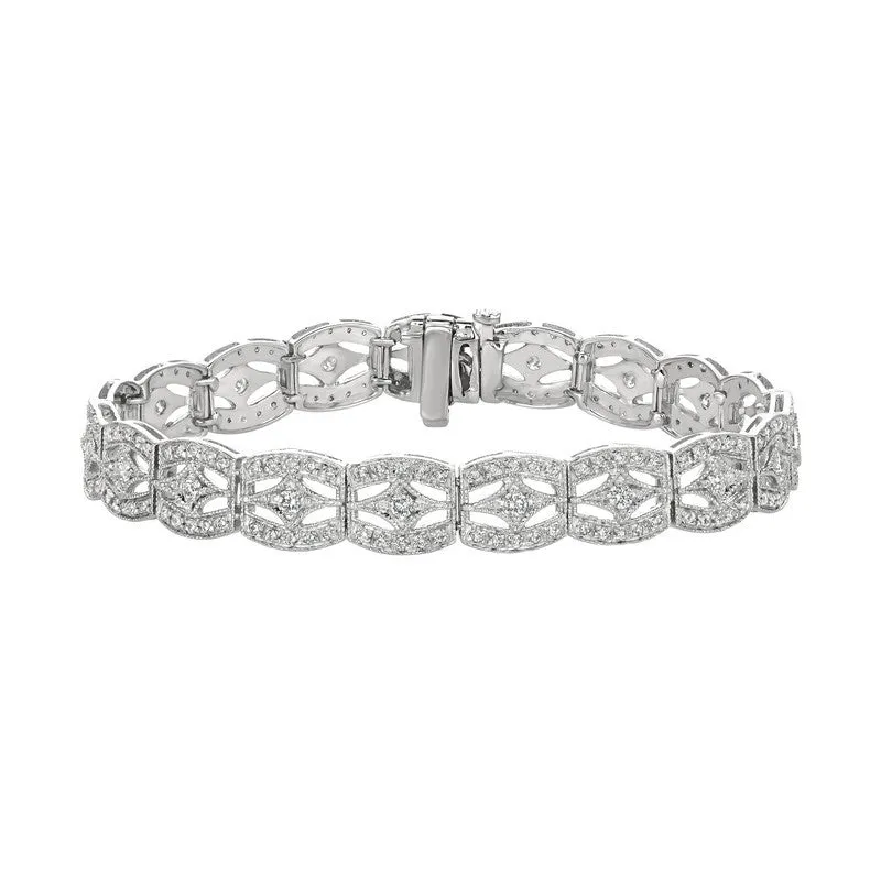 DIAMOND BRACELET 14K GOLD (1.75 CTW)