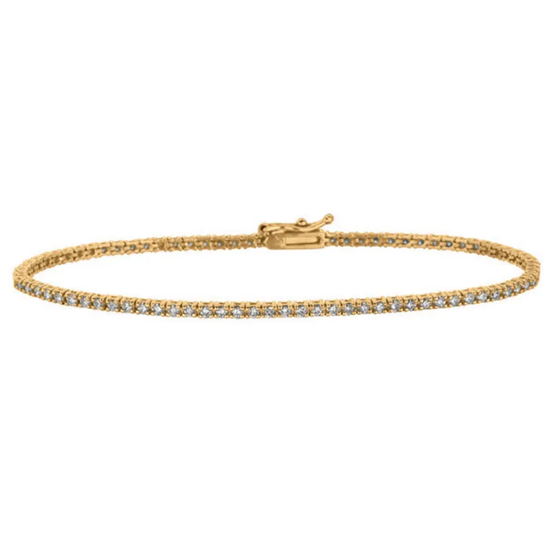 DIAMOND BRACELET 14K GOLD (2.01 CTW)