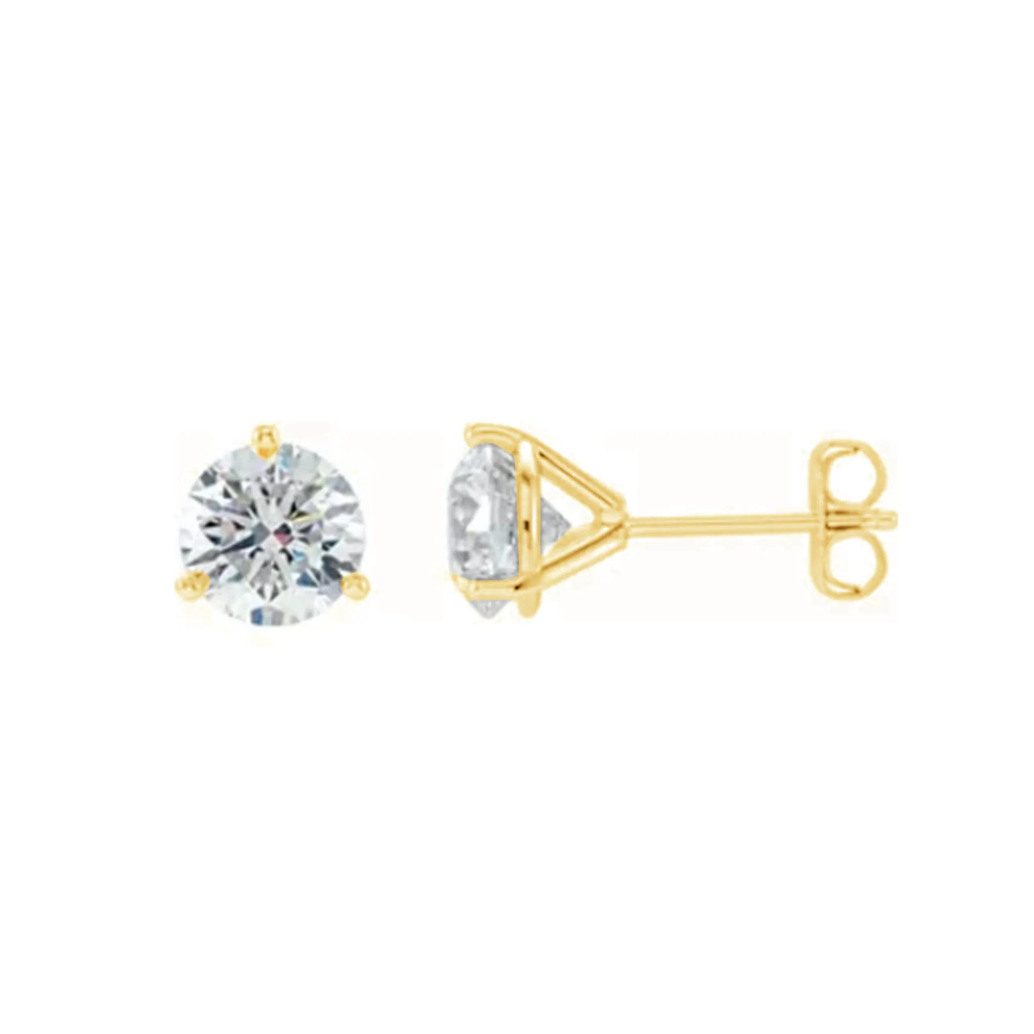 Diamond Cocktail Stud Earrings