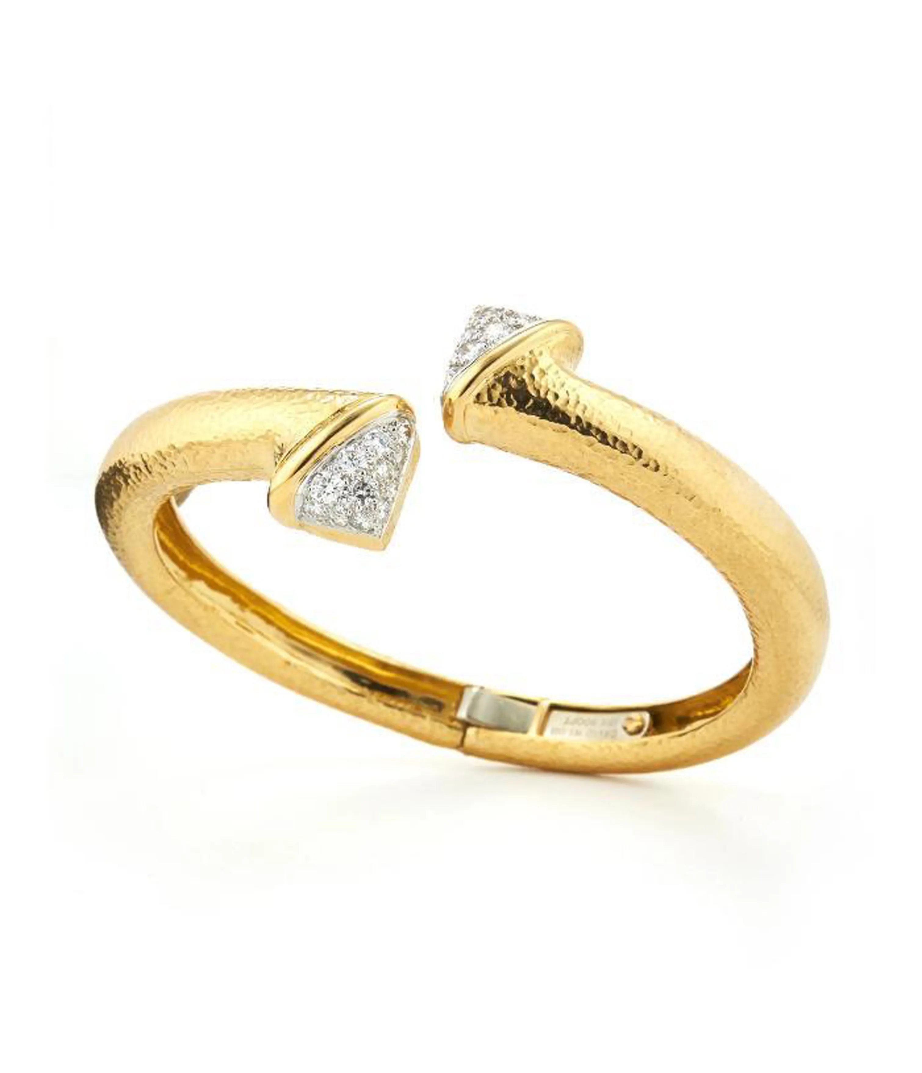 Diamond Crossover Bangle