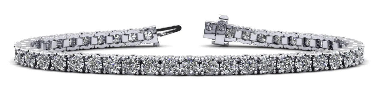 Diamond Crown Lab-Grown Diamond Tennis Bracelet with 4.17 ct.(finished) 2.9mm