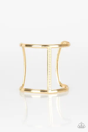 Diamond Deity Gold Paparazzi Bracelet