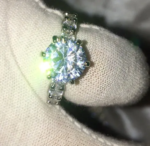 Diamond Engagement Ring | Round Diamond Engagement Ring | Brilliant Ring | Womens Engagement Ring | Diamond Ring | Cheap Engagement Rings