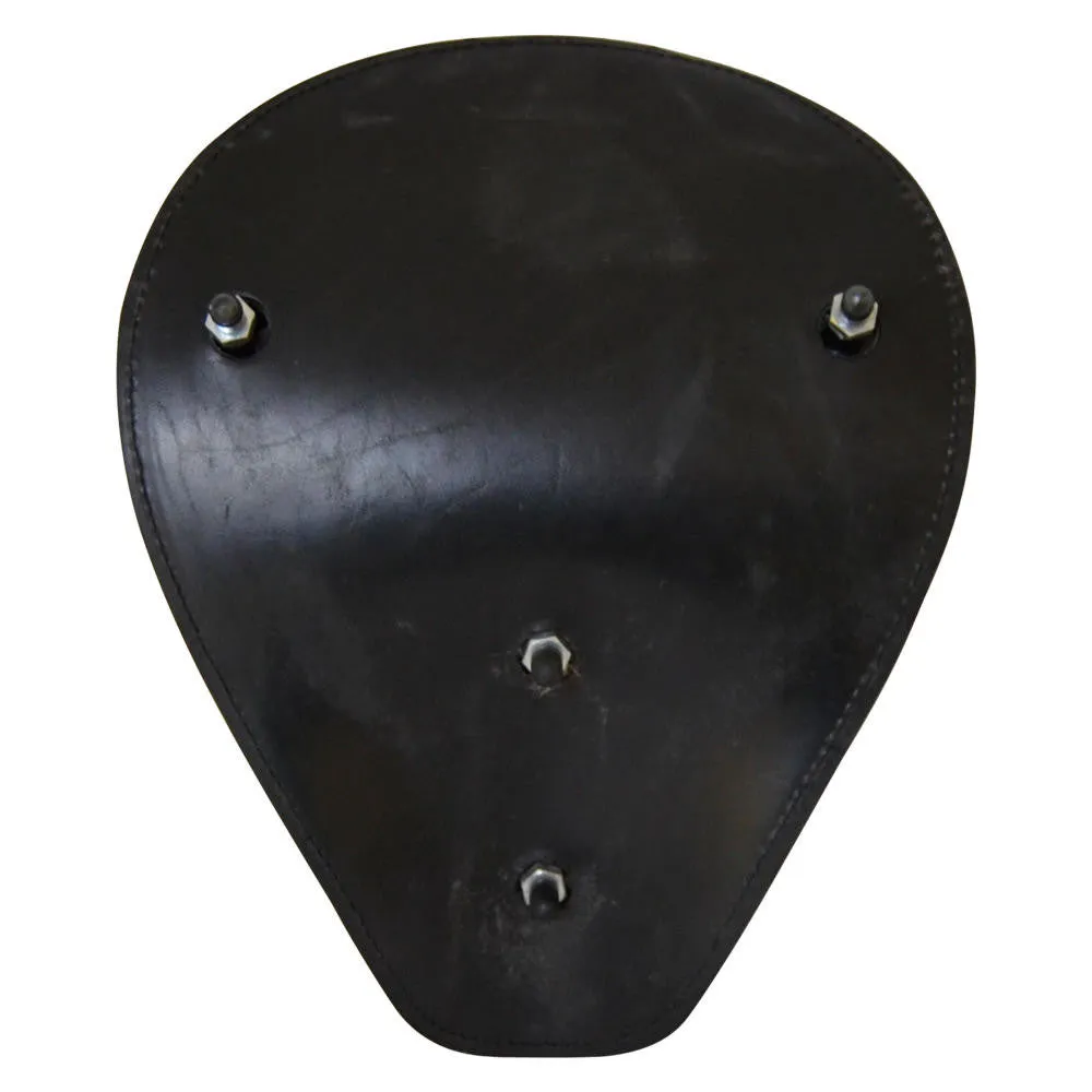 Diamond Leather Motorcycle Solo Seat