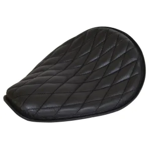 Diamond Leather Motorcycle Solo Seat