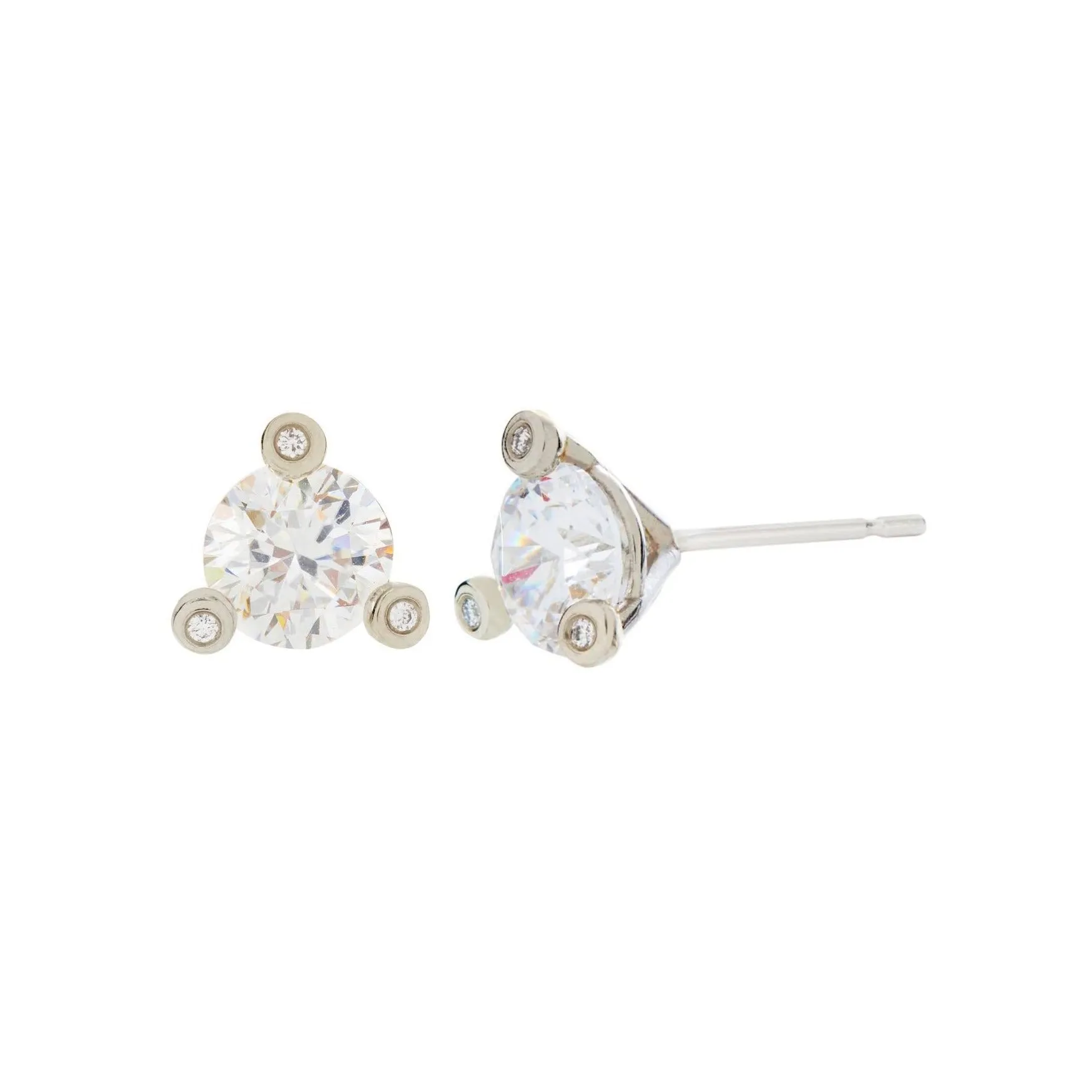 Diamond Solitaire Studs