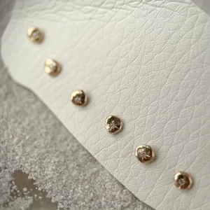 Diamond Star Stud | Diamond, 14k Gold