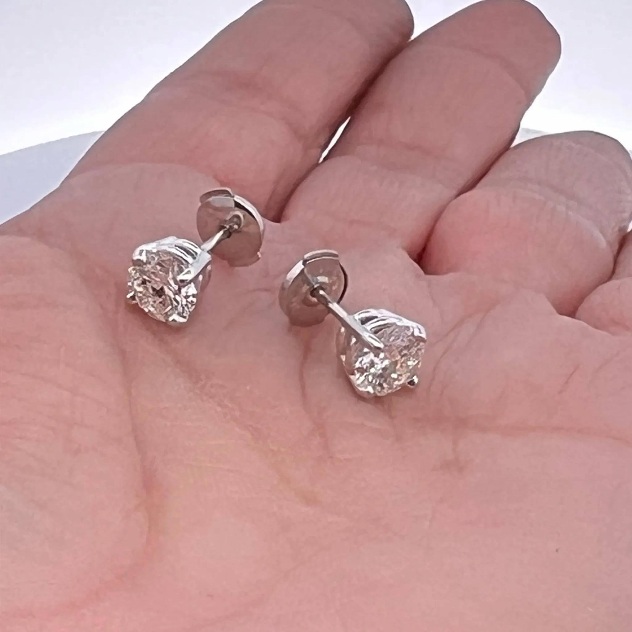 Diamond Stud Earrings