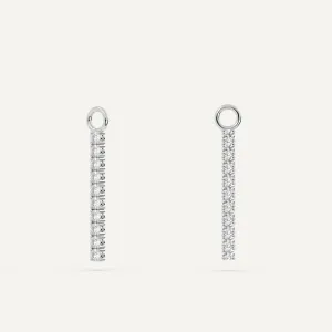 Diamond Tennis Earring Add-On Strips