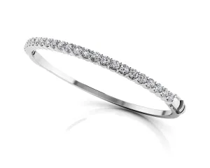 Diamond Top Bangle Diamond  with 1.44 ct.(finished) 2.6mm
