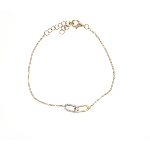 Double Link Chain Bracelet