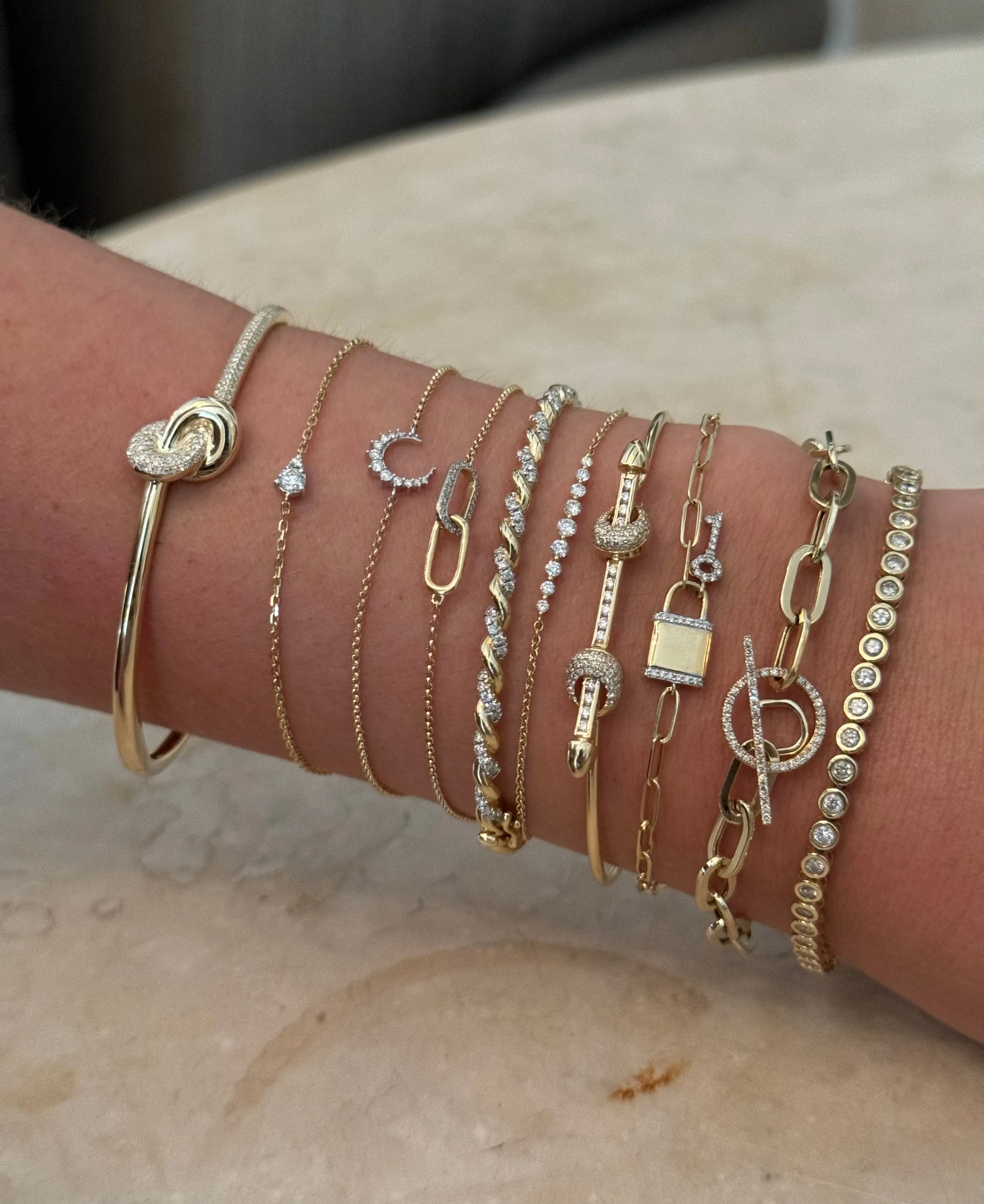 Double Link Chain Bracelet