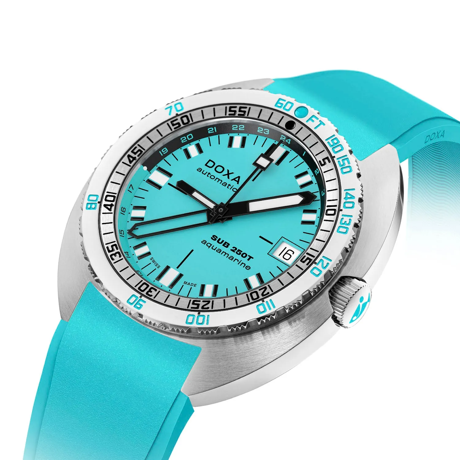 DOXA SUB 250T GMT Aquamarine Automatic – 855.10.241.25