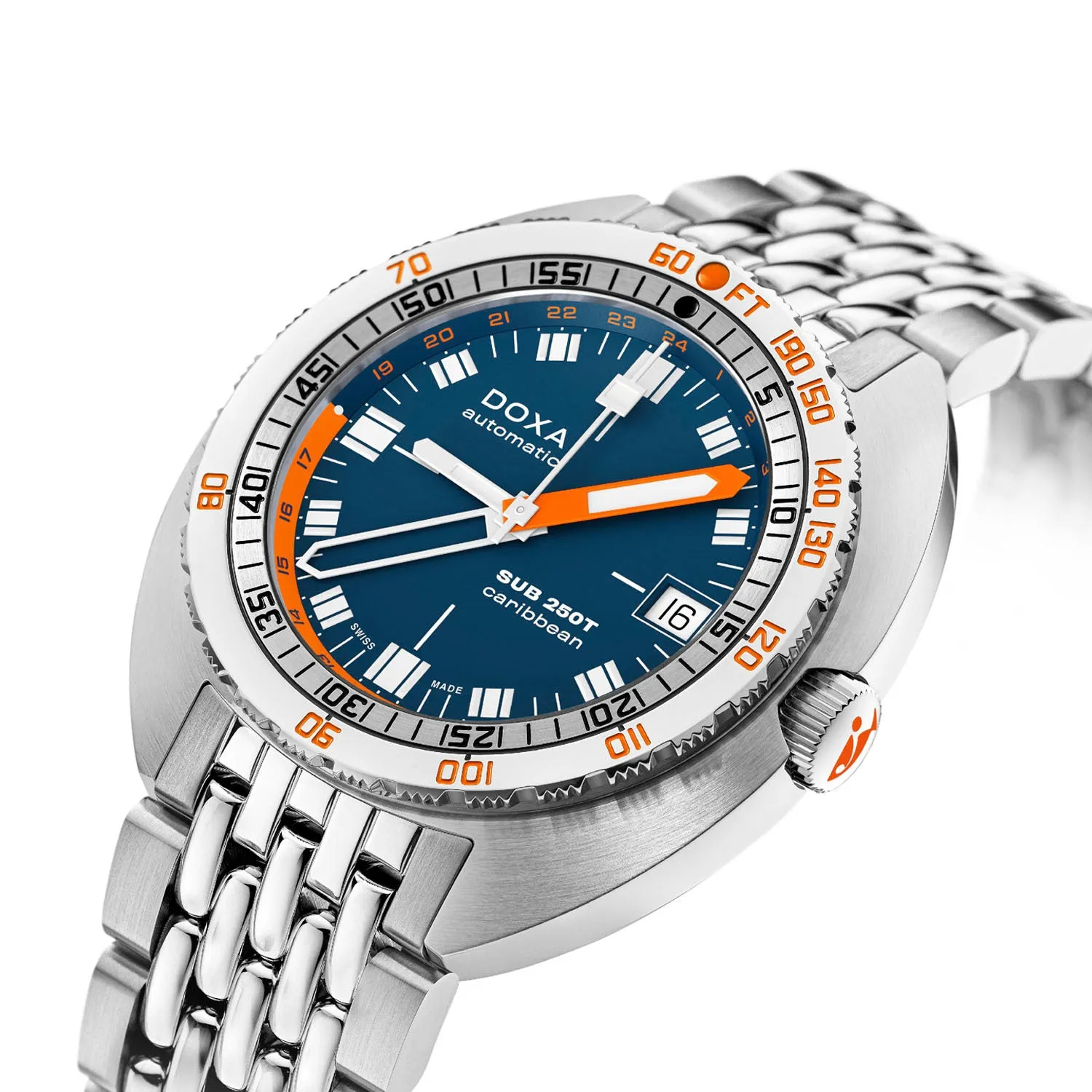 DOXA SUB 250T GMT Caribbean Automatic – 855.10.201.10
