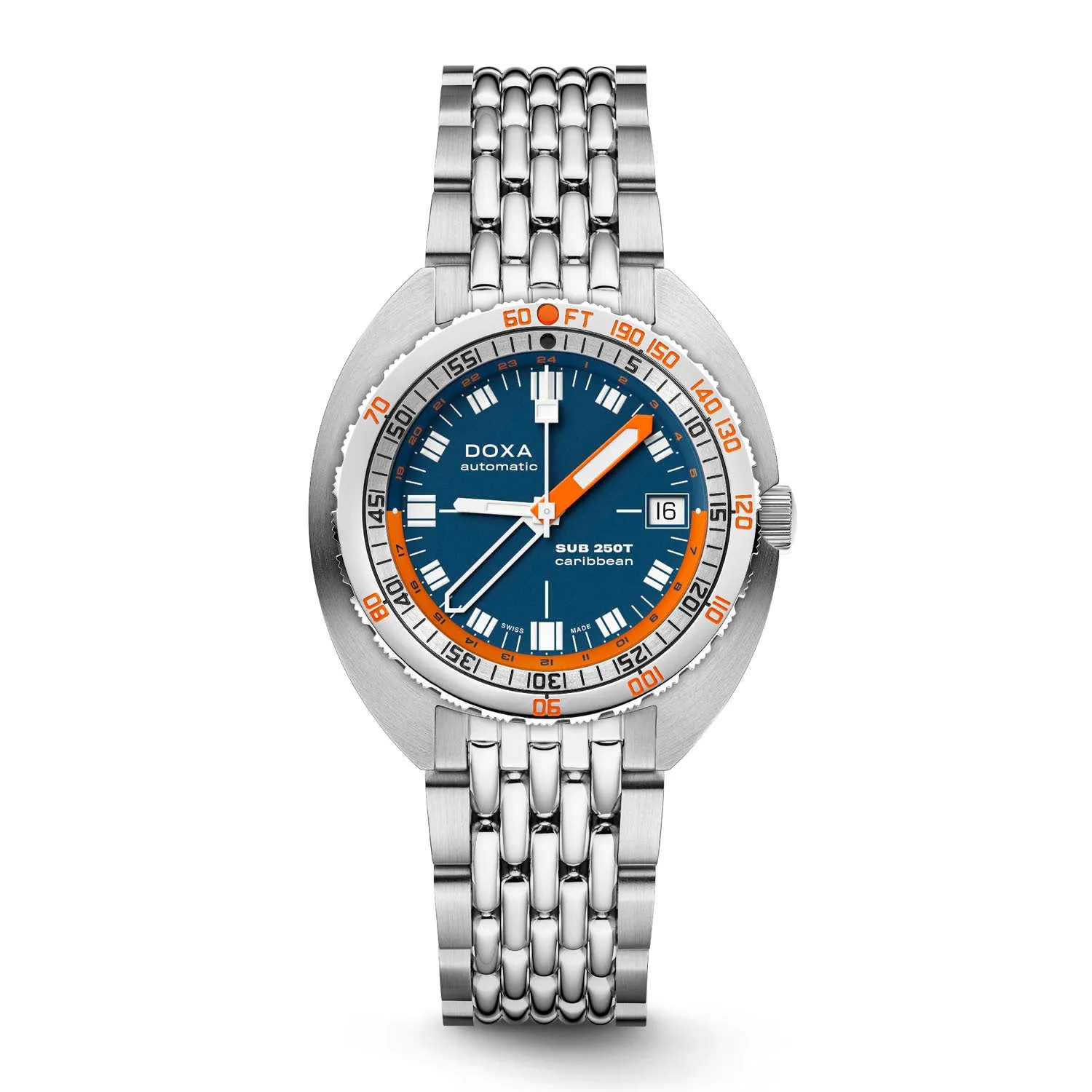 DOXA SUB 250T GMT Caribbean Automatic – 855.10.201.10