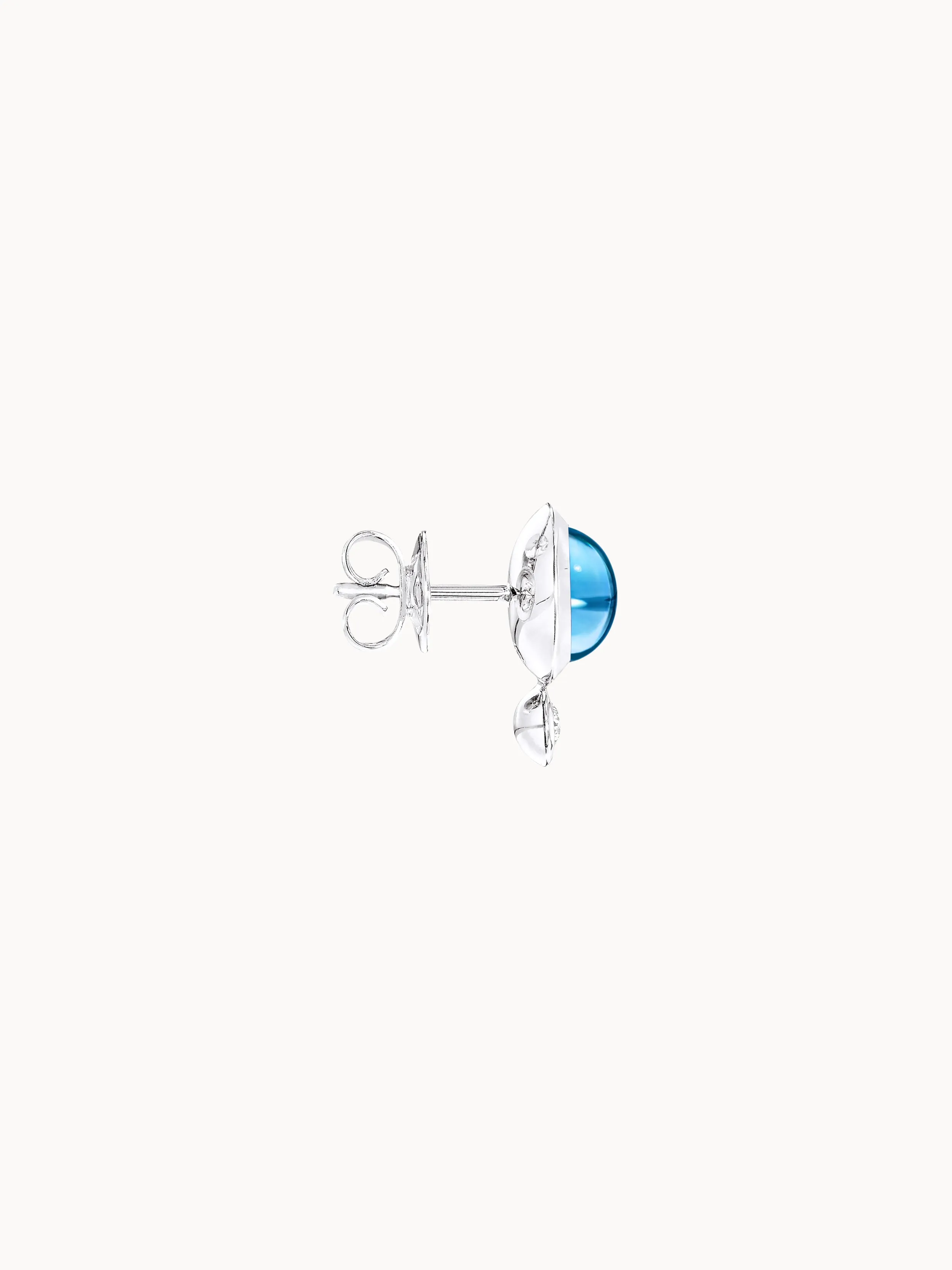 Earrings BOUTON Swiss Topaz / Classic Swiss Topaz