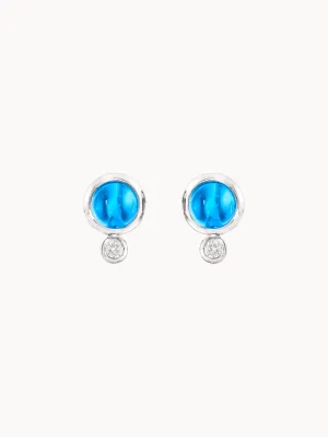 Earrings BOUTON Swiss Topaz / Classic Swiss Topaz