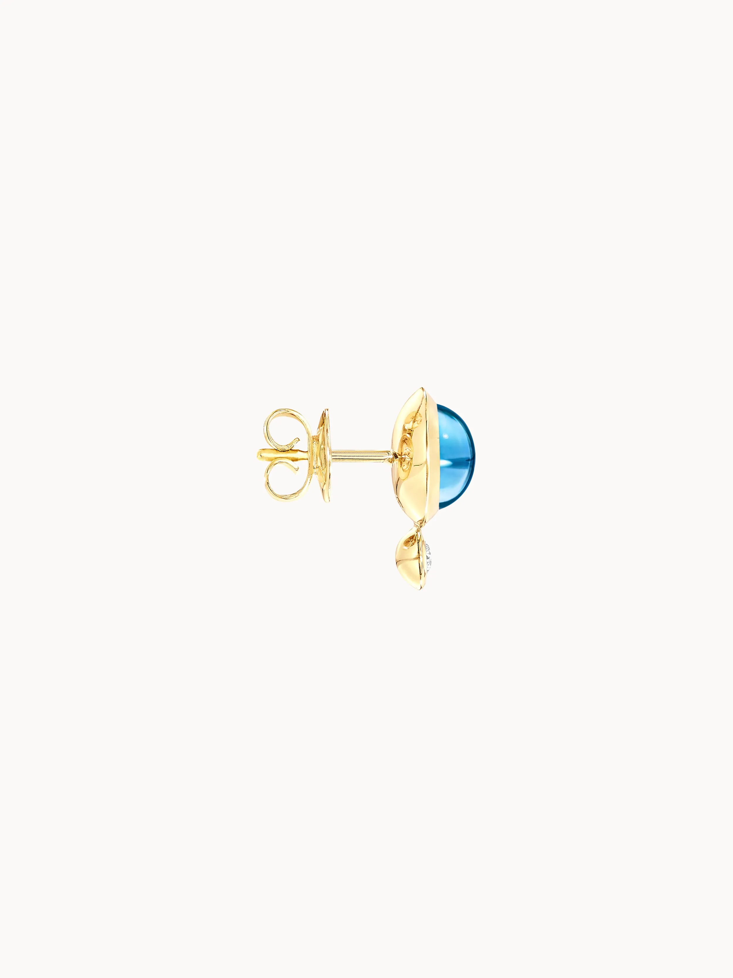 Earrings BOUTON Swiss Topaz / Classic Swiss Topaz