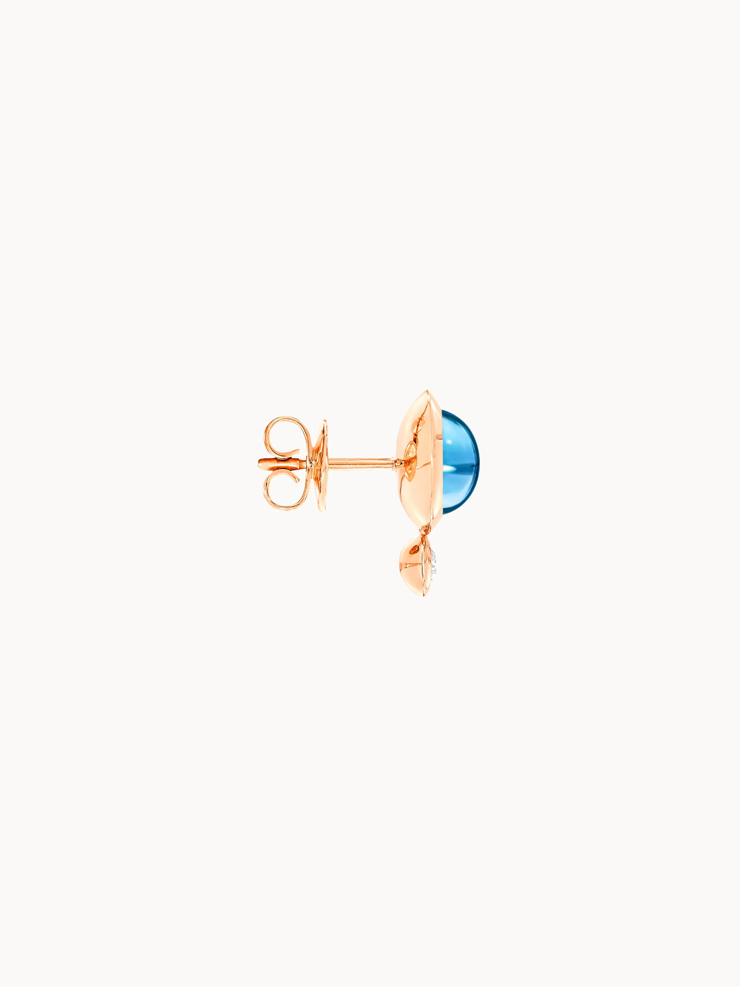 Earrings BOUTON Swiss Topaz / Classic Swiss Topaz