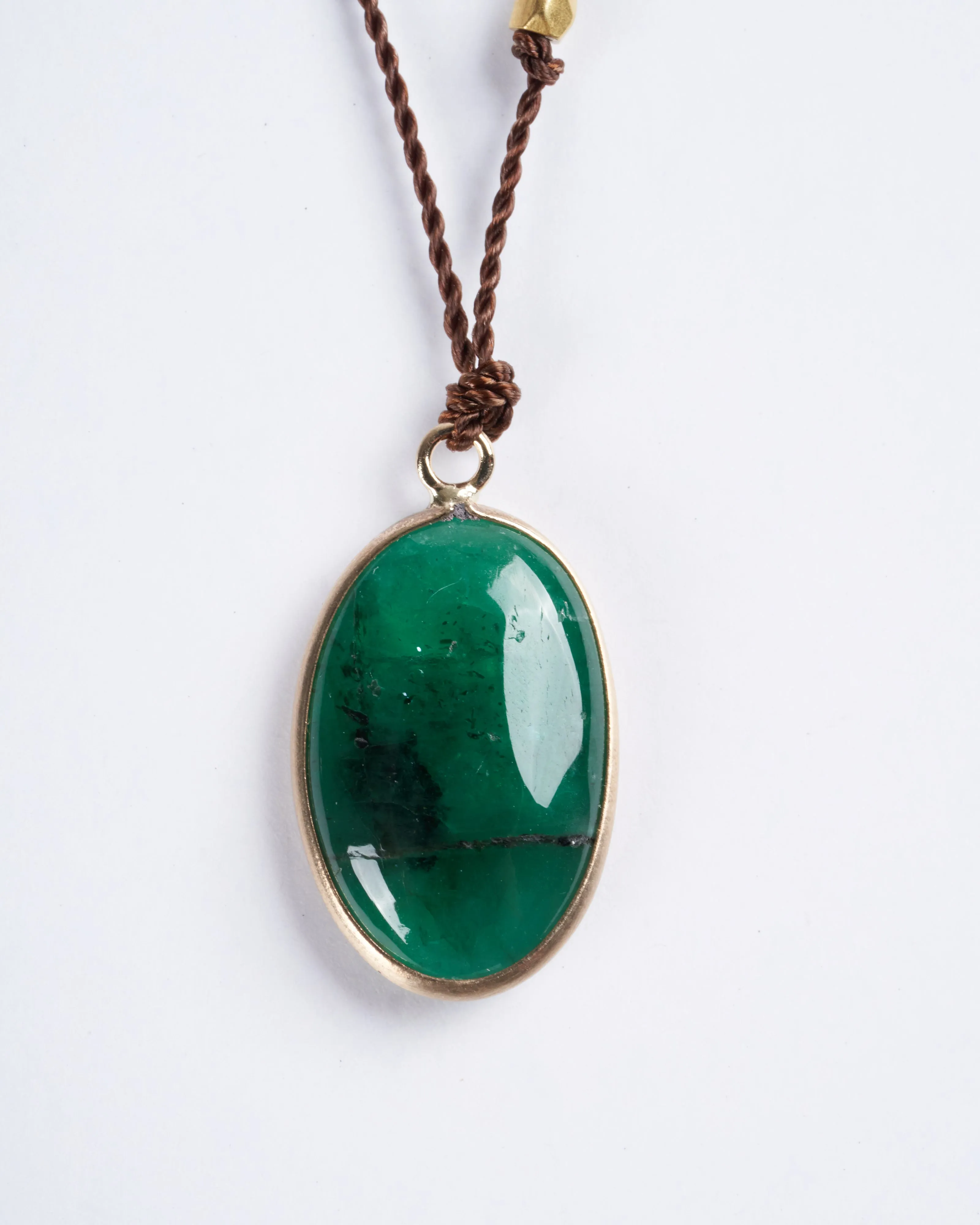 emerald 14k yg - green