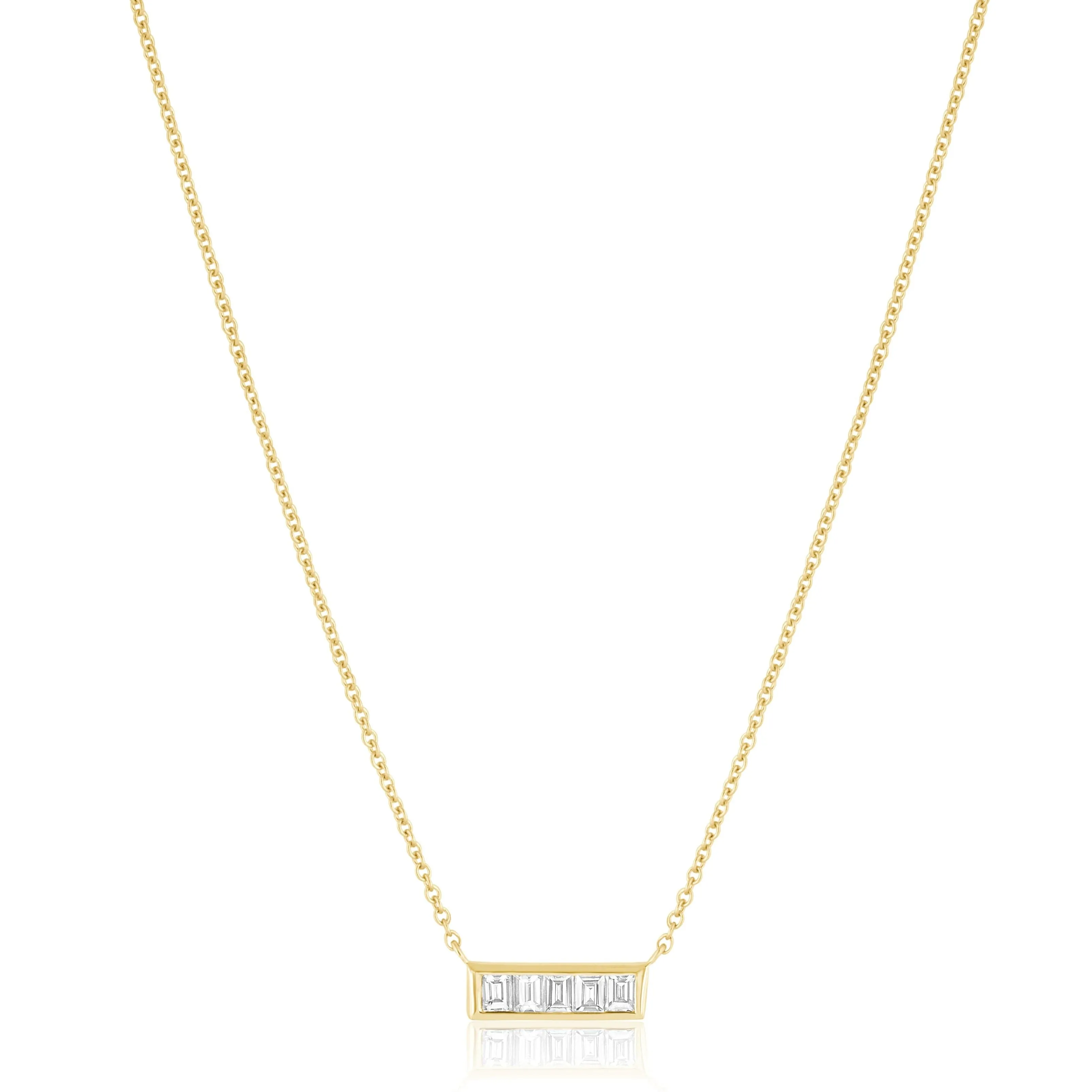 emerald diamond necklace