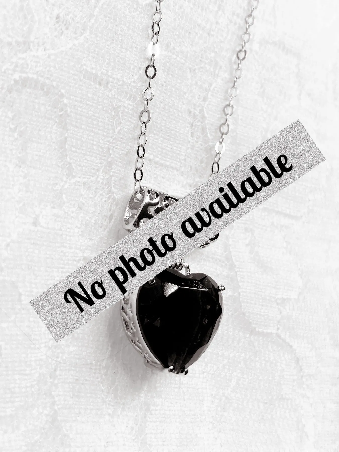 Emerald Pendant, Heart Gemstone, Gold upgrade, Art Nouveau Necklace #P38