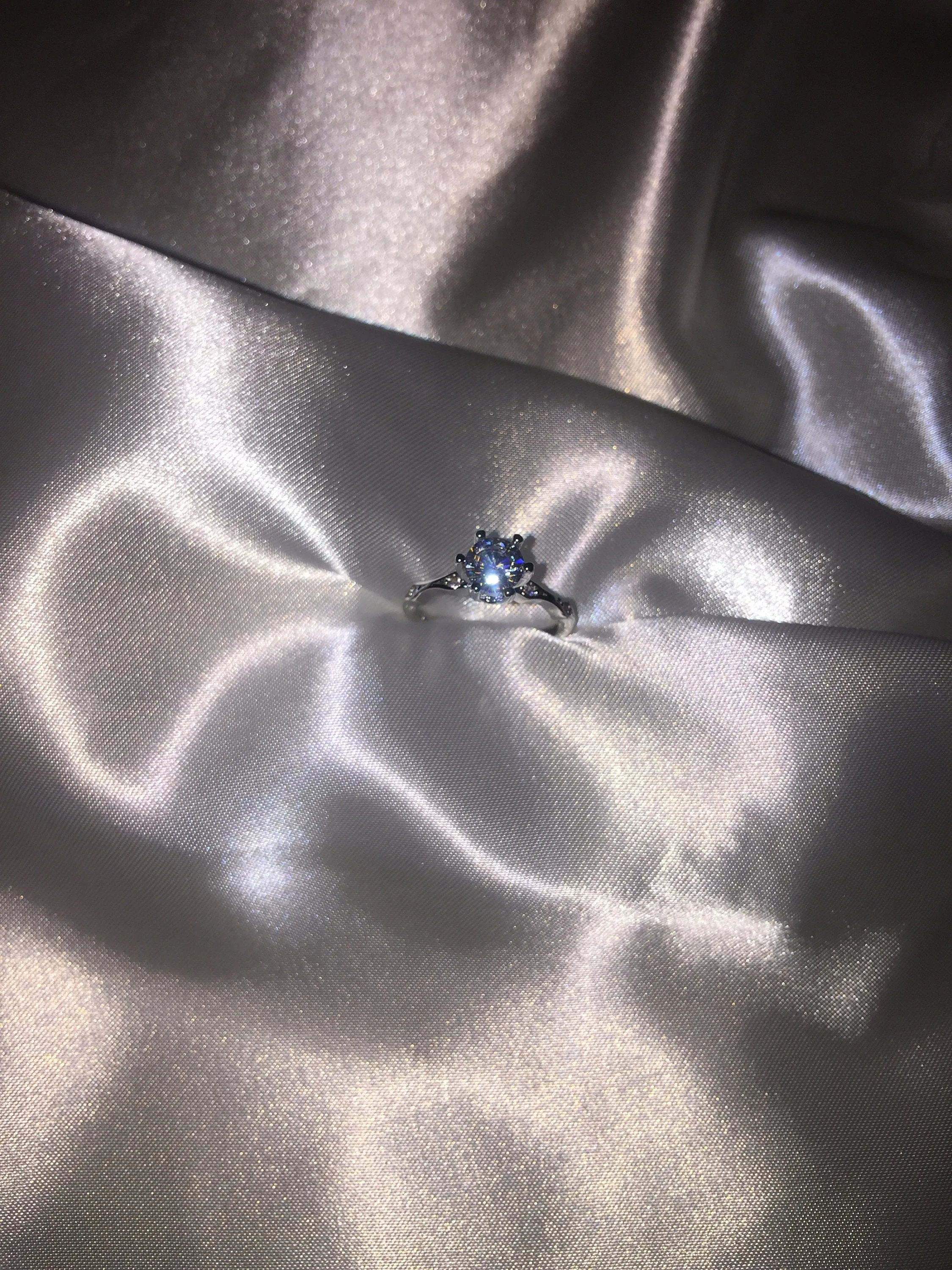 Engagement Ring | Cheap Engagement Ring | Womens Engagement Rings | Diamond Engagement Ring | Adjustable Wedding Ring | Resizable Ring