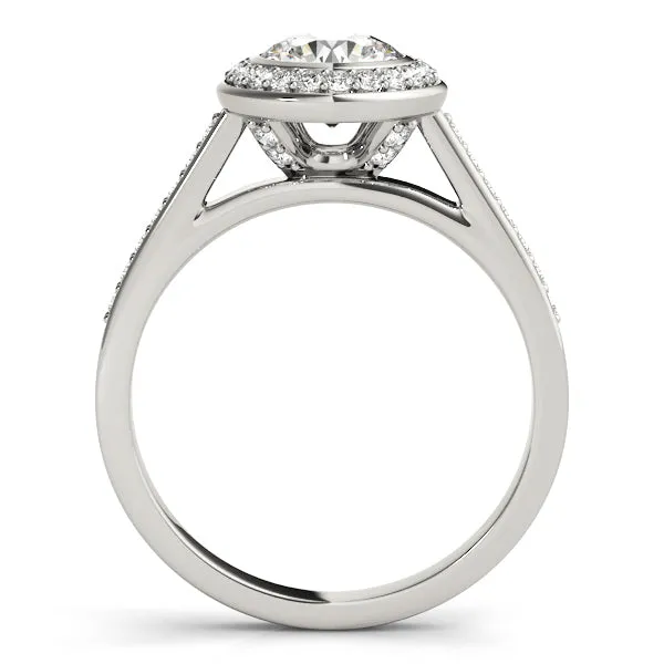 ENGAGEMENT RINGS HALO ROUND