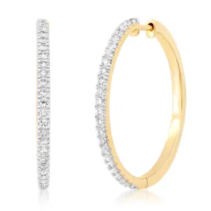 Essential Diamond Hoops