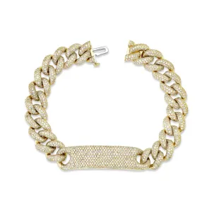 Essential Pave ID Link Bracelet