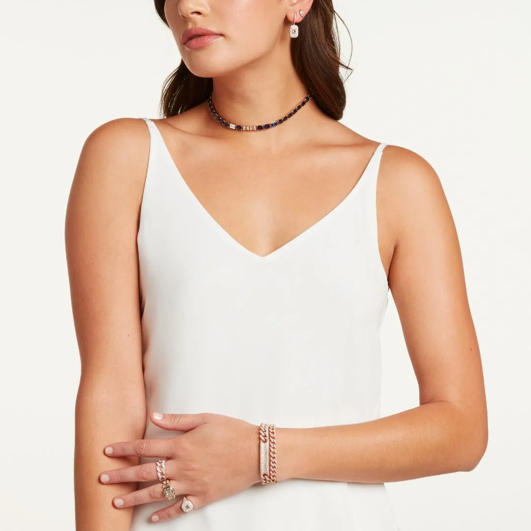Essential Pave ID Link Bracelet