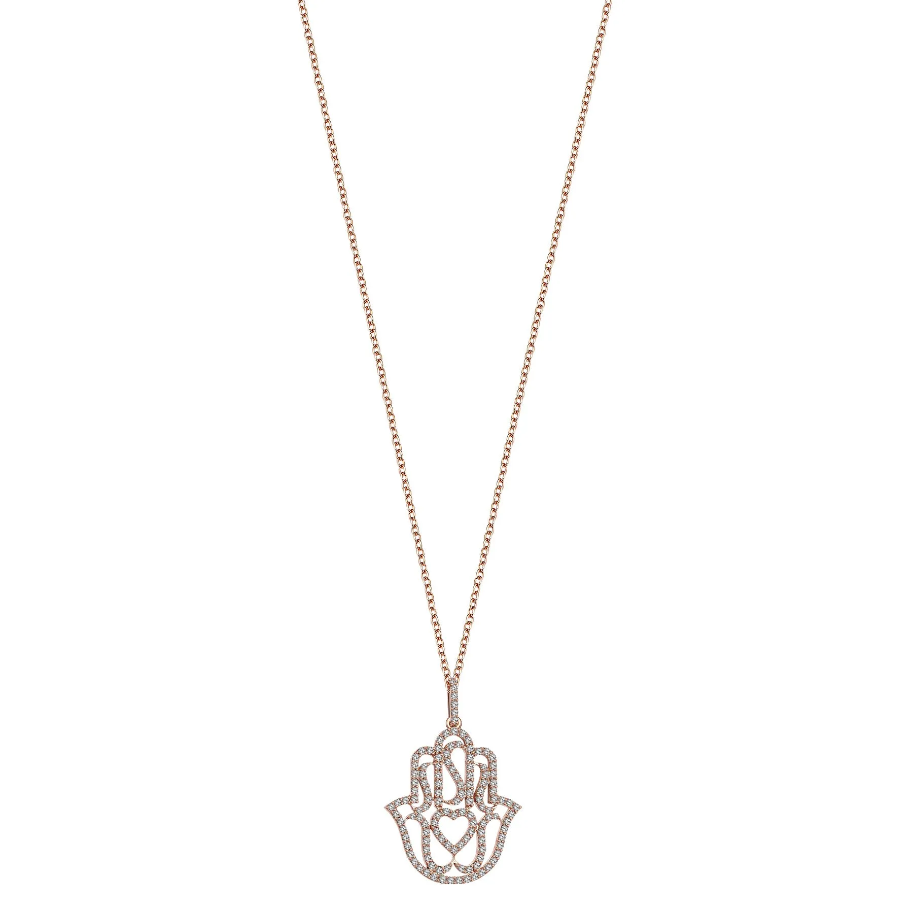 FATIMA NECKLACE UPWARD FACING