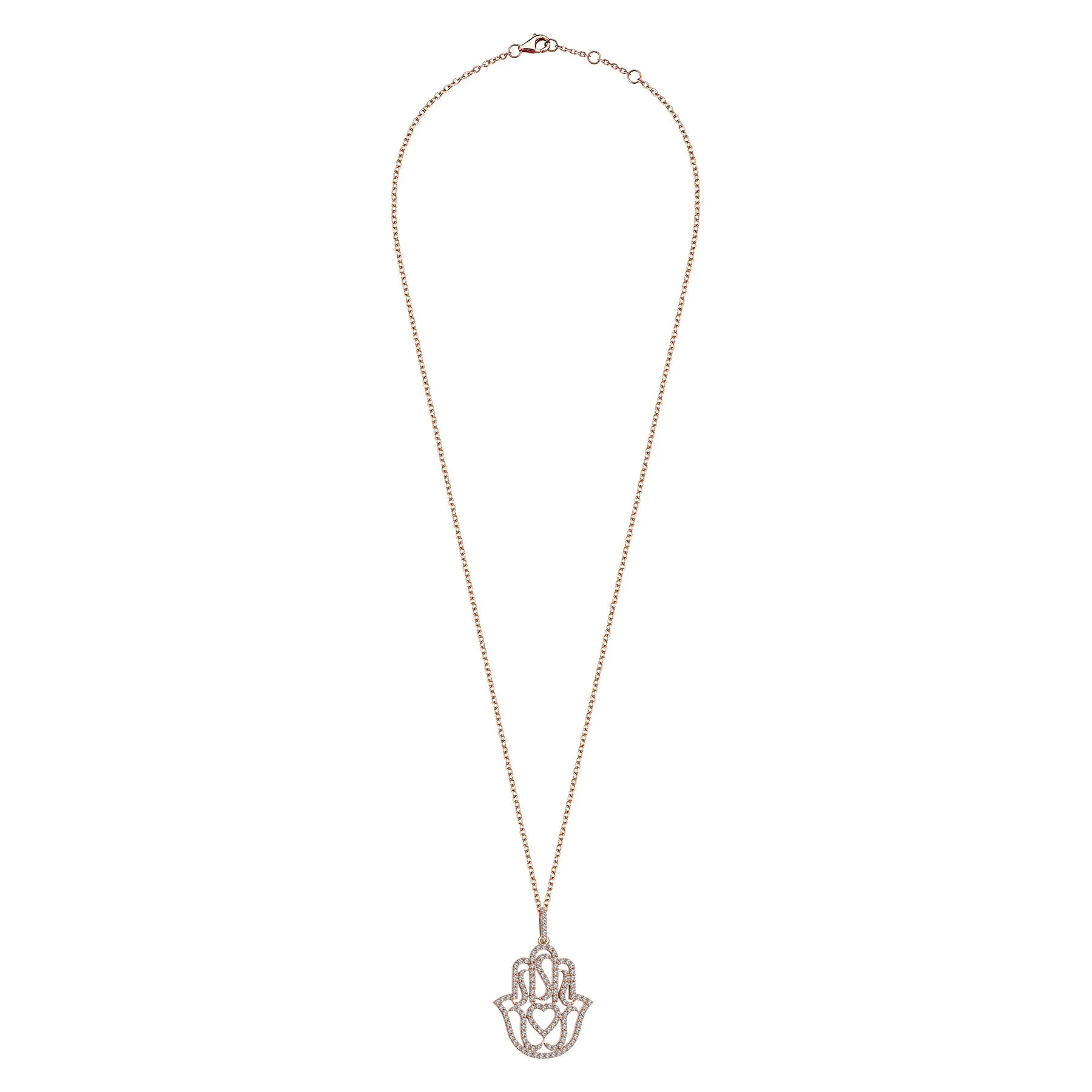 FATIMA NECKLACE UPWARD FACING