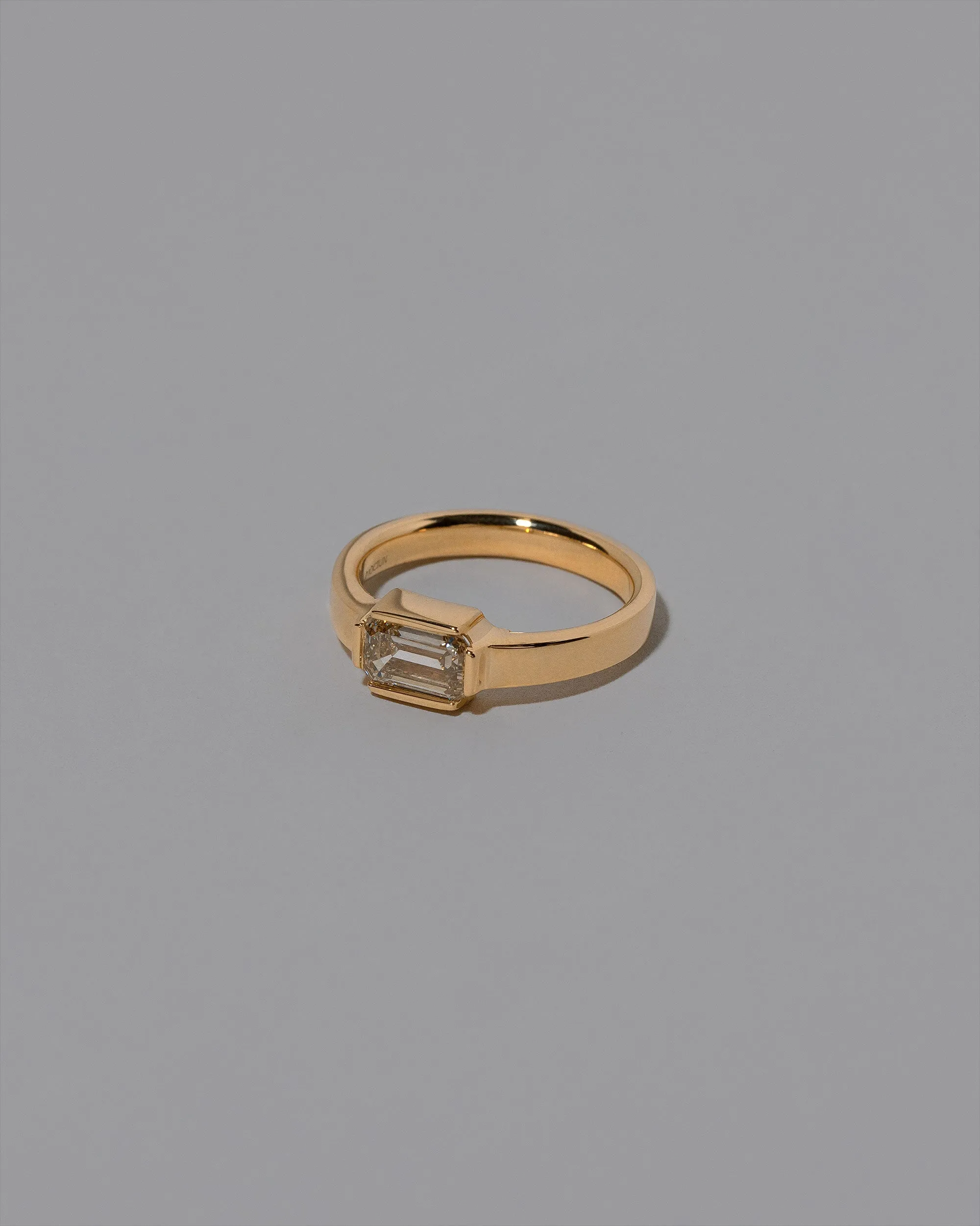Fold Ring - Champagne Diamond