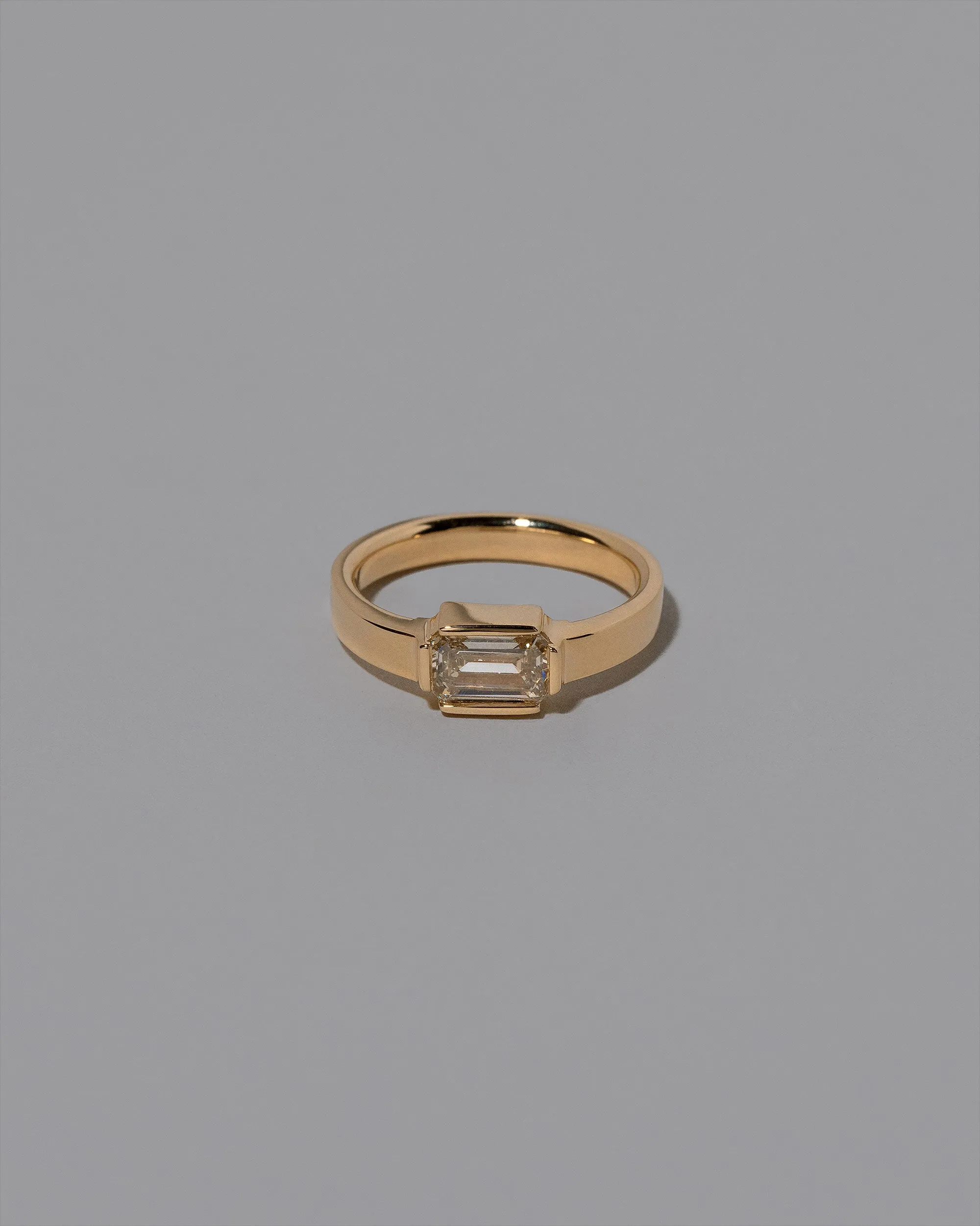 Fold Ring - Champagne Diamond