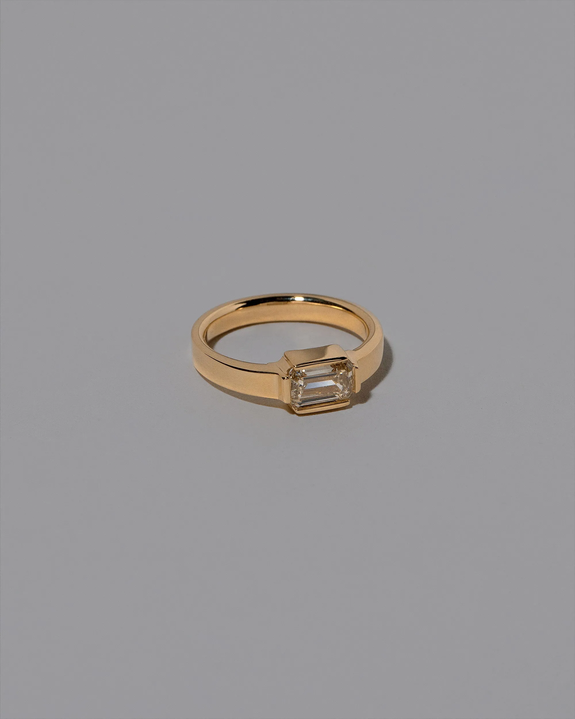 Fold Ring - Champagne Diamond