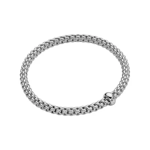 Fope 18k White Gold Solo Flex'It Bracelet – 01M06BX_BB_G_XBX_00M