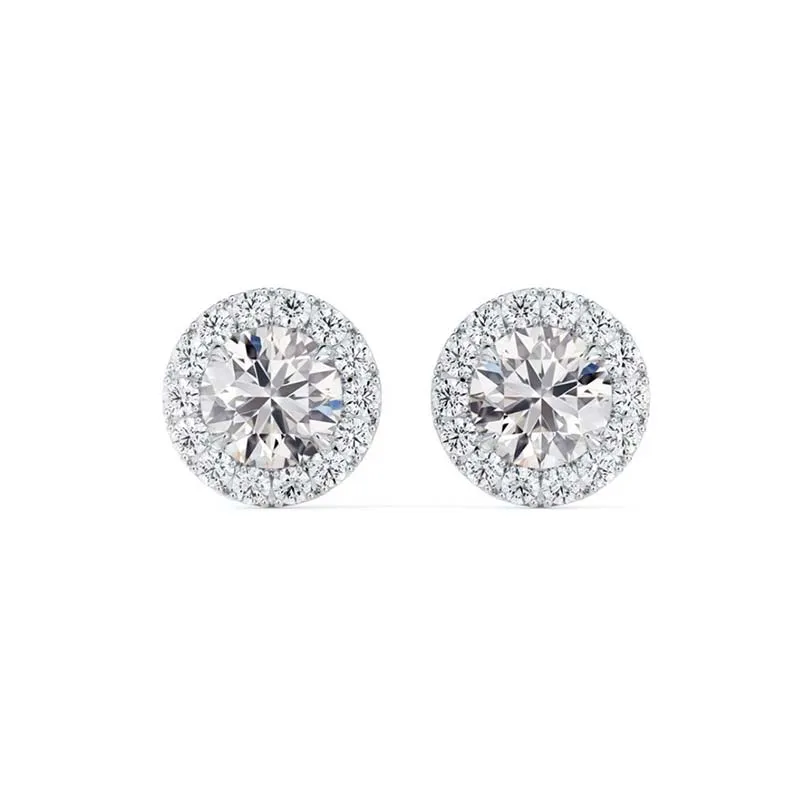 Forevermark Halo Stud Earrings